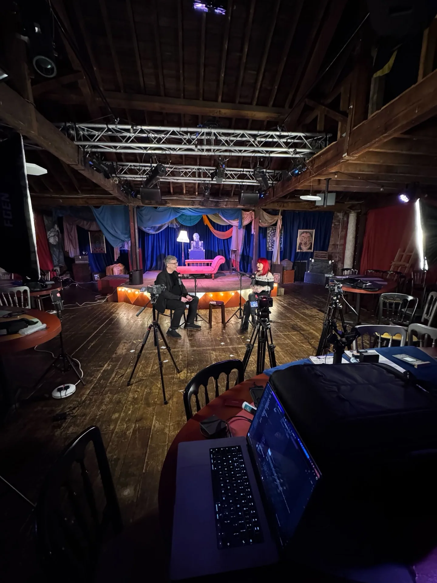 Production — Your leaders record a confident conversation that respects the intelligence of security teams.