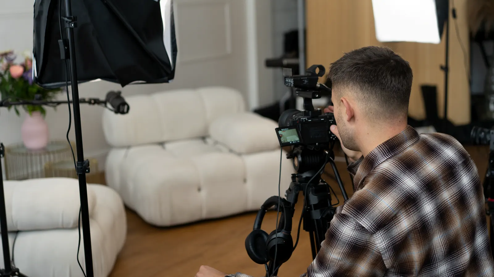 Behind the scenes