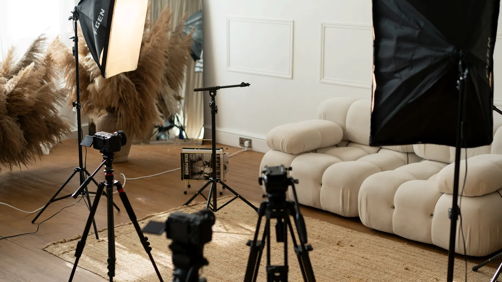 Behind the scenes