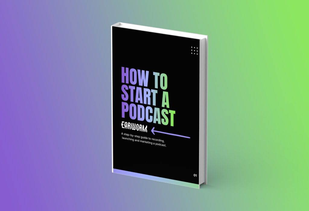 How to start a podcast ebook cover